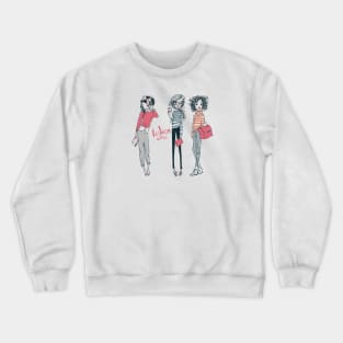 Fashion Girls Crewneck Sweatshirt